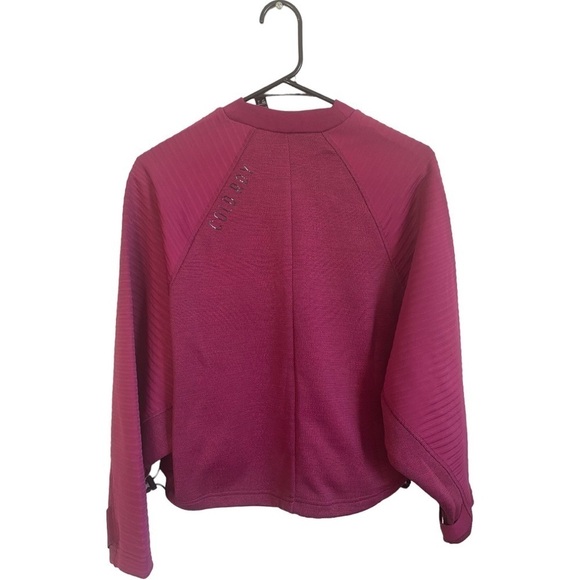 Adidas Women's Z.N.E Athletics Crew Cold.RDY, Power Berry, - Picture 5 of 15